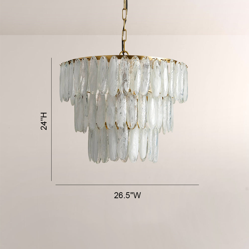 Vera Tiered Chandelier - XYlight