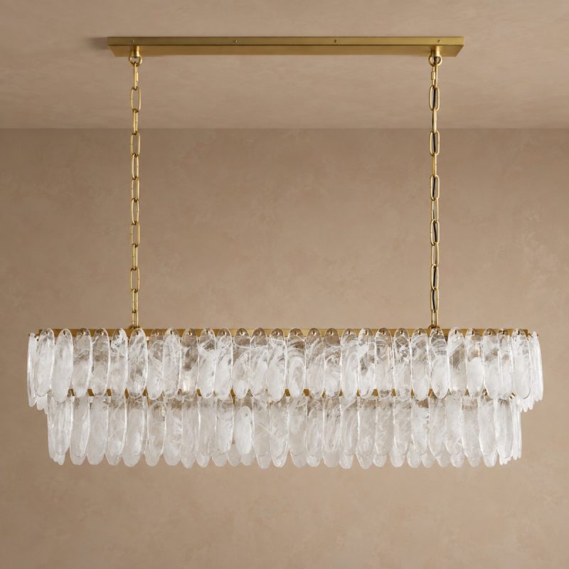 Verna 2-Tier Linear Chandelier