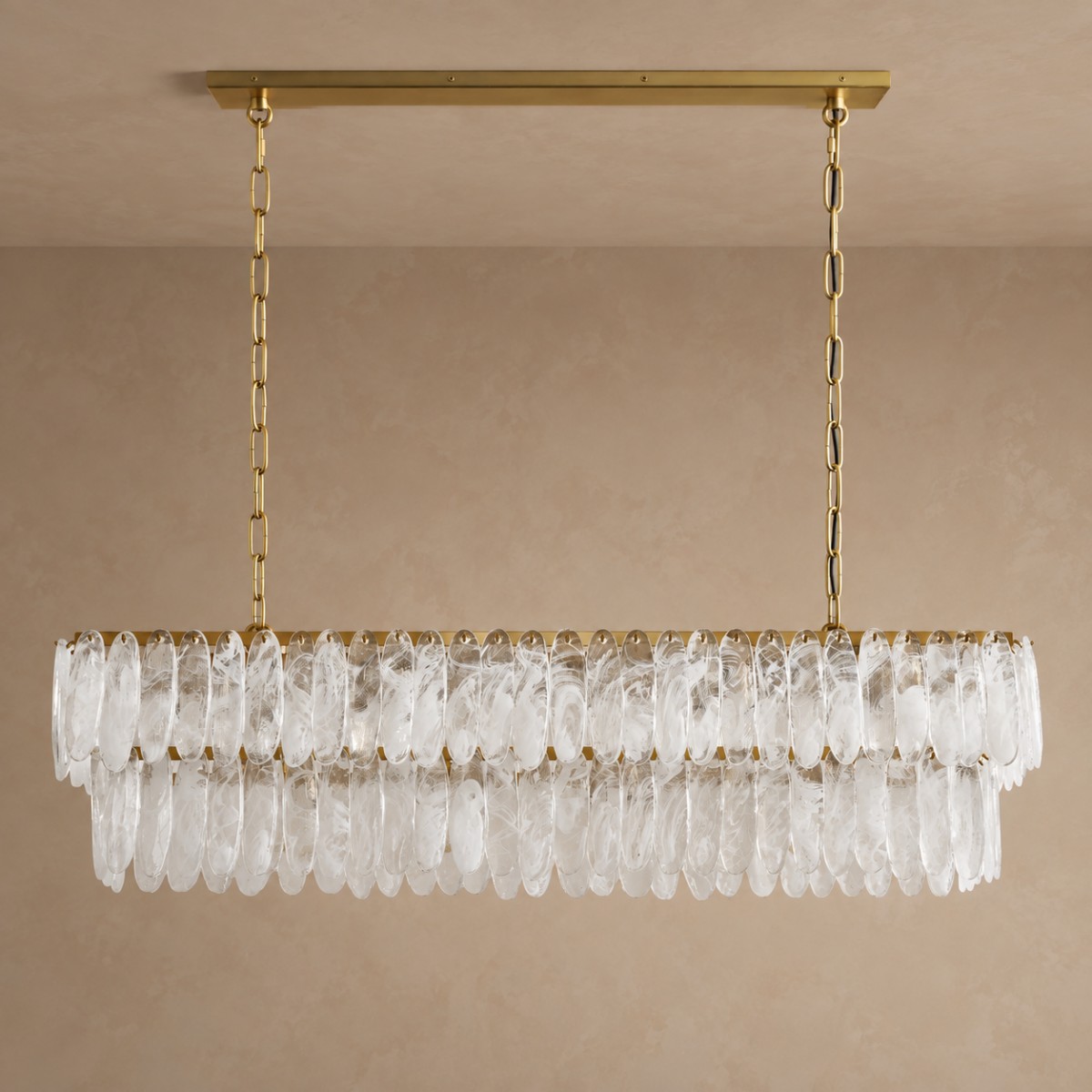 Verna 2-Tier Linear Chandelier - XYlight