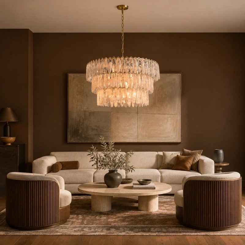 Verna 3-Tier Round Chandelier - XYlight