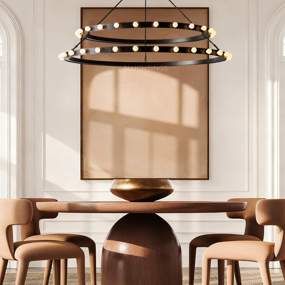 Viremont 2-Tier Round Chandelier - XYlight