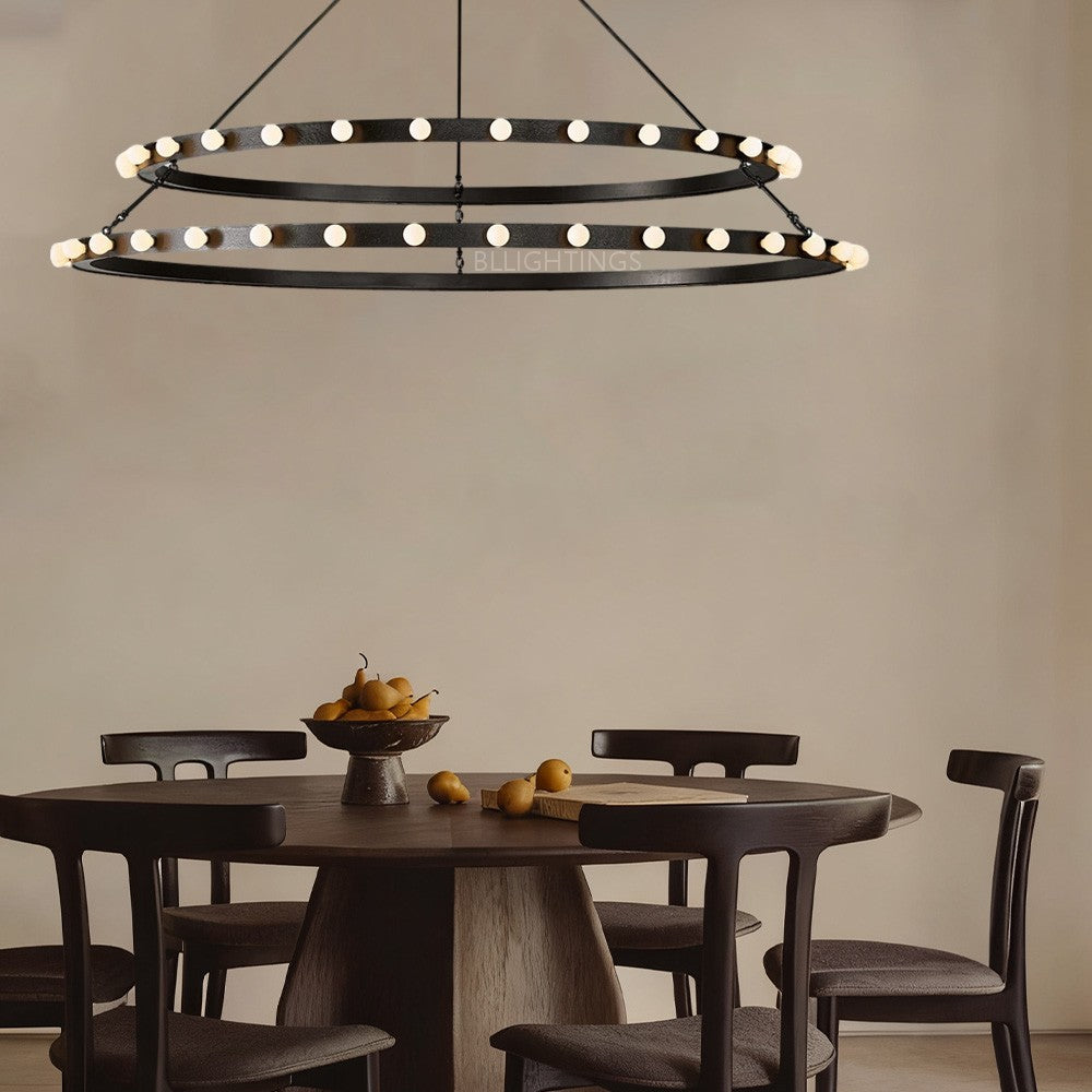 Viremont 2-Tier Round Chandelier - XYlight