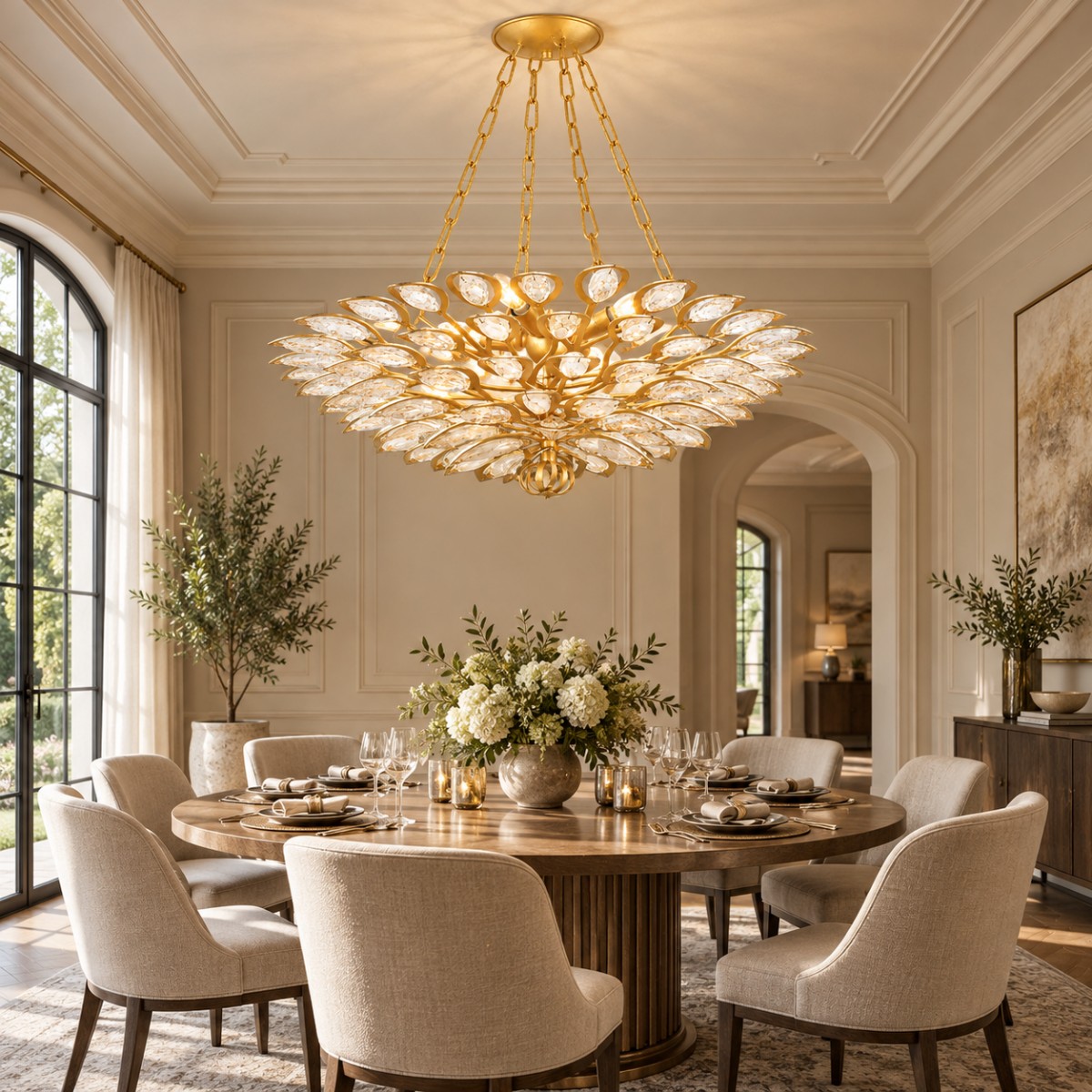 Vittoria Transparent Functional Design Chandelier - XYlight