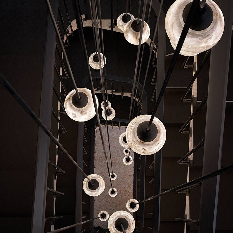 Viviana Alabaster Pendant Light - XYlight