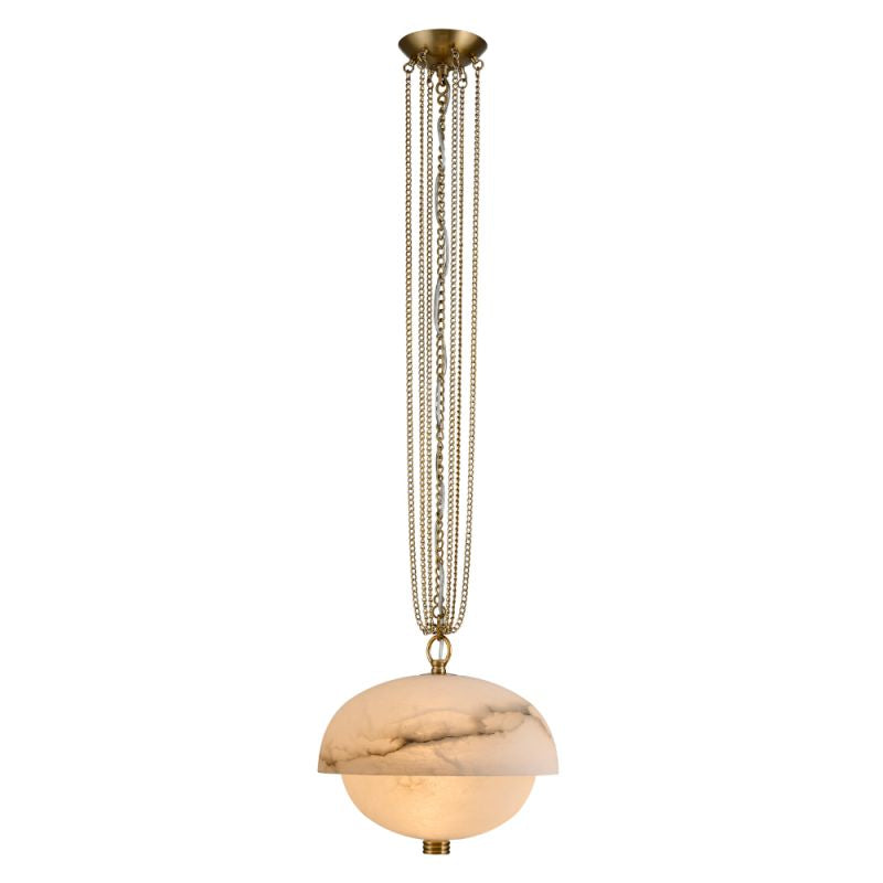 Volterra Alabaster LED Pendant - XYlight