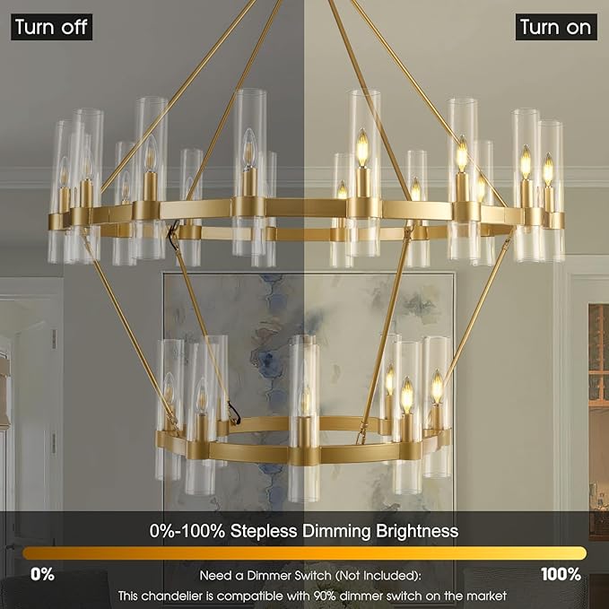 Wagon Wheel Chandelier 2 Tier - XYlight
