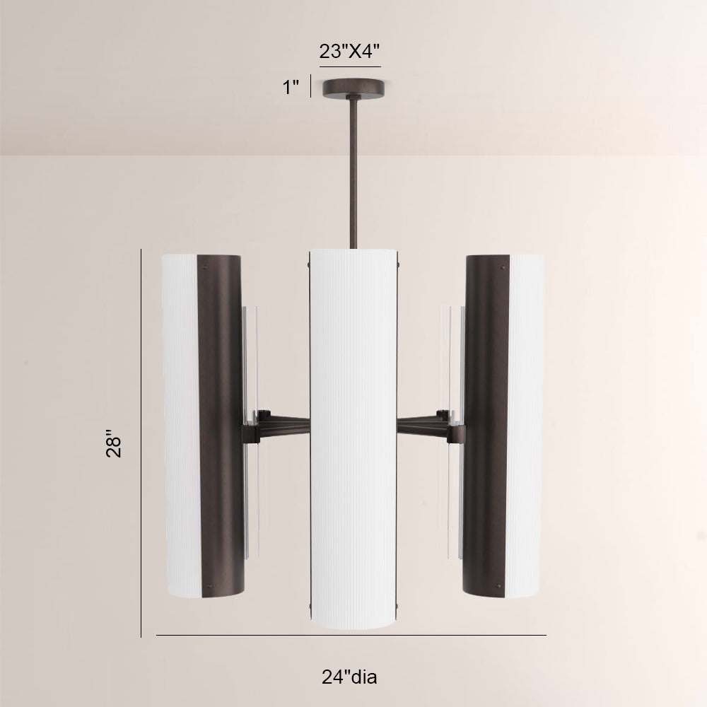 Walsh Round Metal Chandelier - XYlight