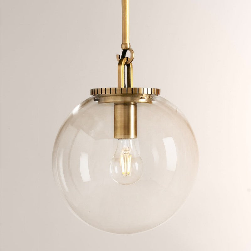 Wescott Globe Pendant with Rod