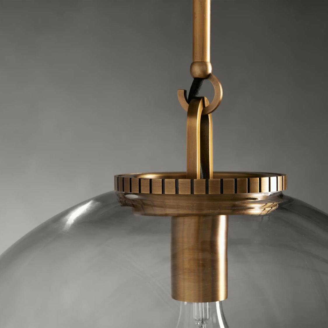 Wescott Globe Pendant with Rod - XYlight
