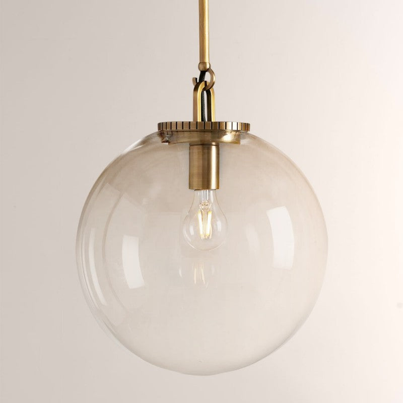 Wescott Globe Pendant with Rod - XYlight
