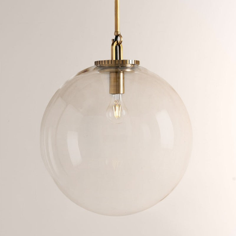Wescott Globe Pendant with Rod - XYlight