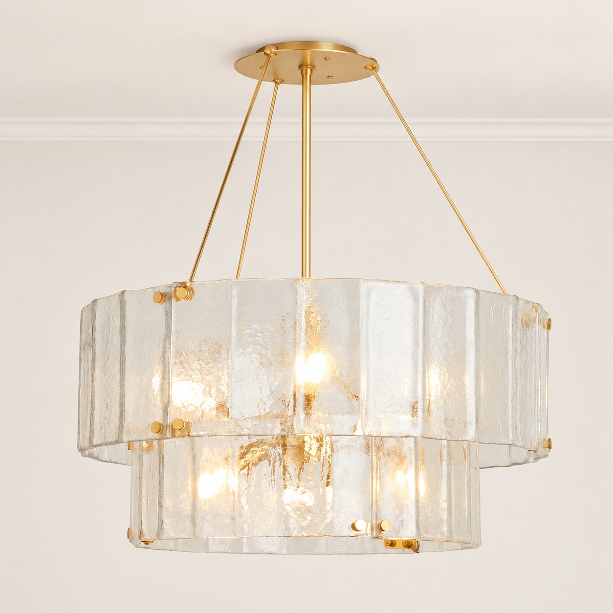 Willam 2 Tier Crystal Chandelier - XYlight