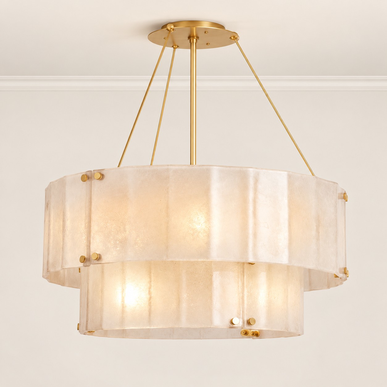 Willam 2 Tier Crystal Chandelier - XYlight