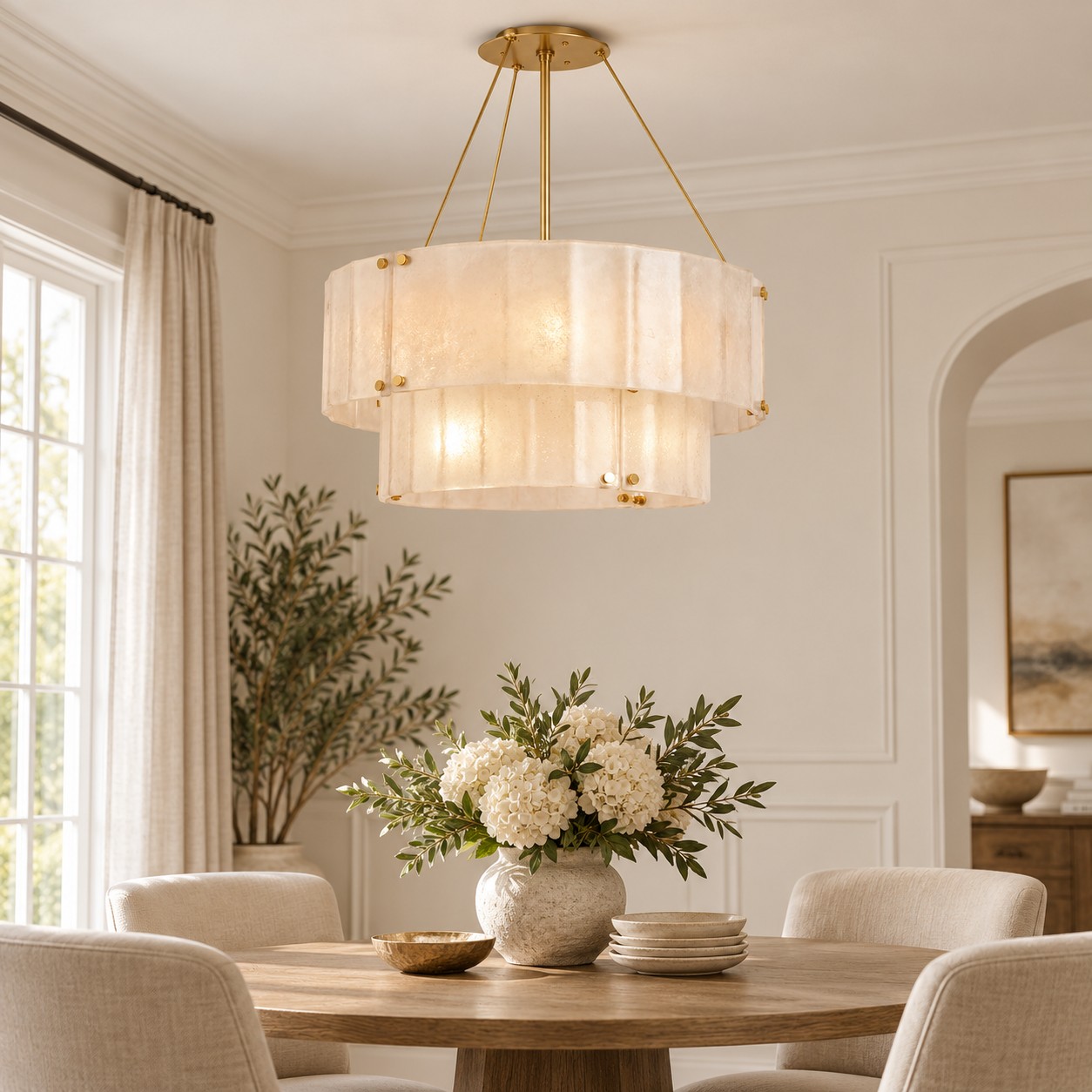 Willam 2 Tier Crystal Chandelier - XYlight