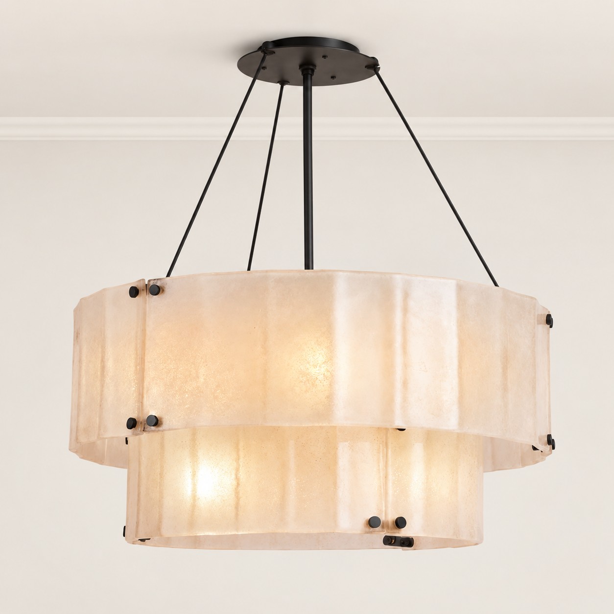 Willam 2 Tier Crystal Chandelier - XYlight