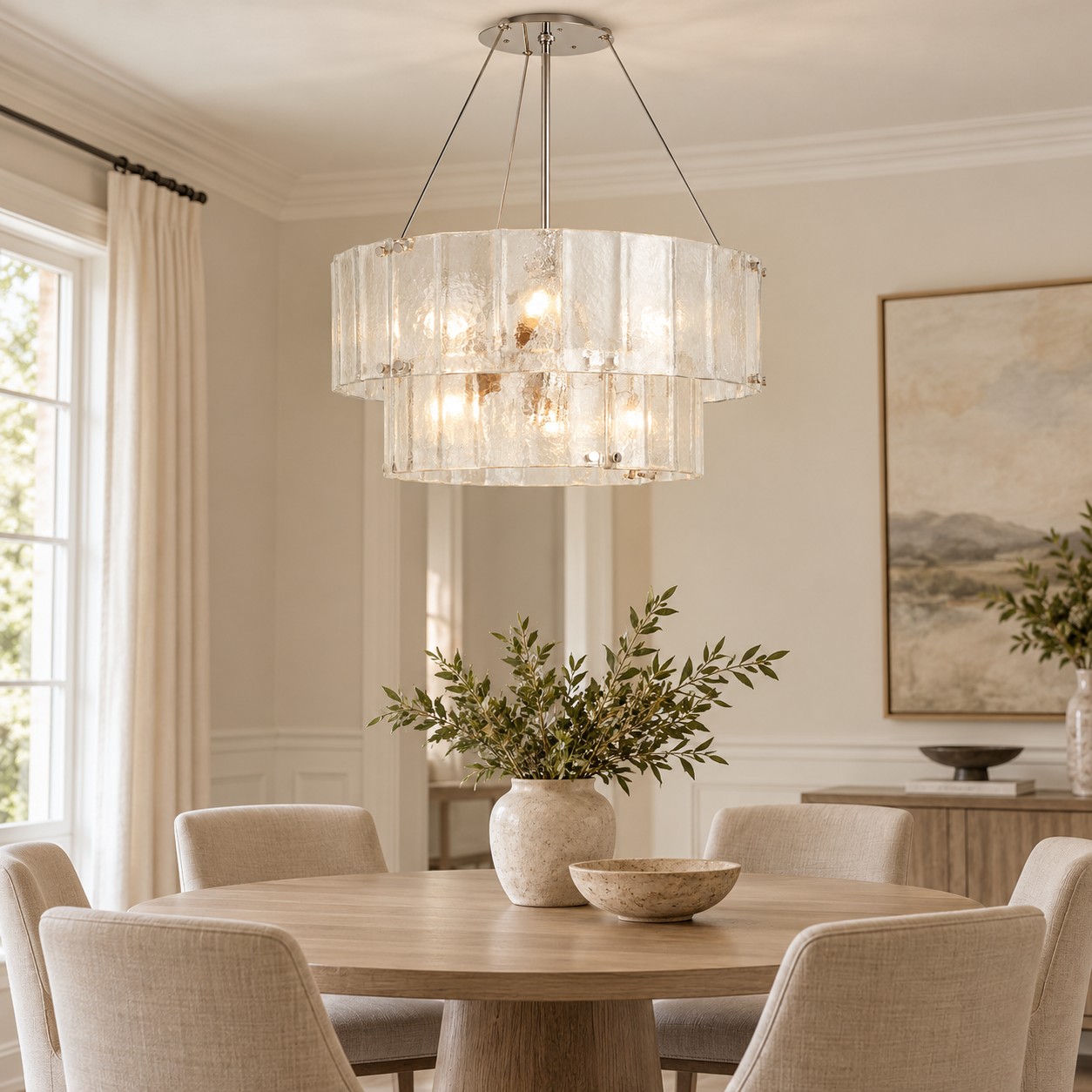 Willam 2 Tier Crystal Chandelier - XYlight