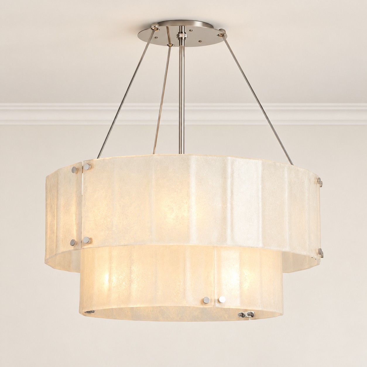 Willam 2 Tier Crystal Chandelier - XYlight