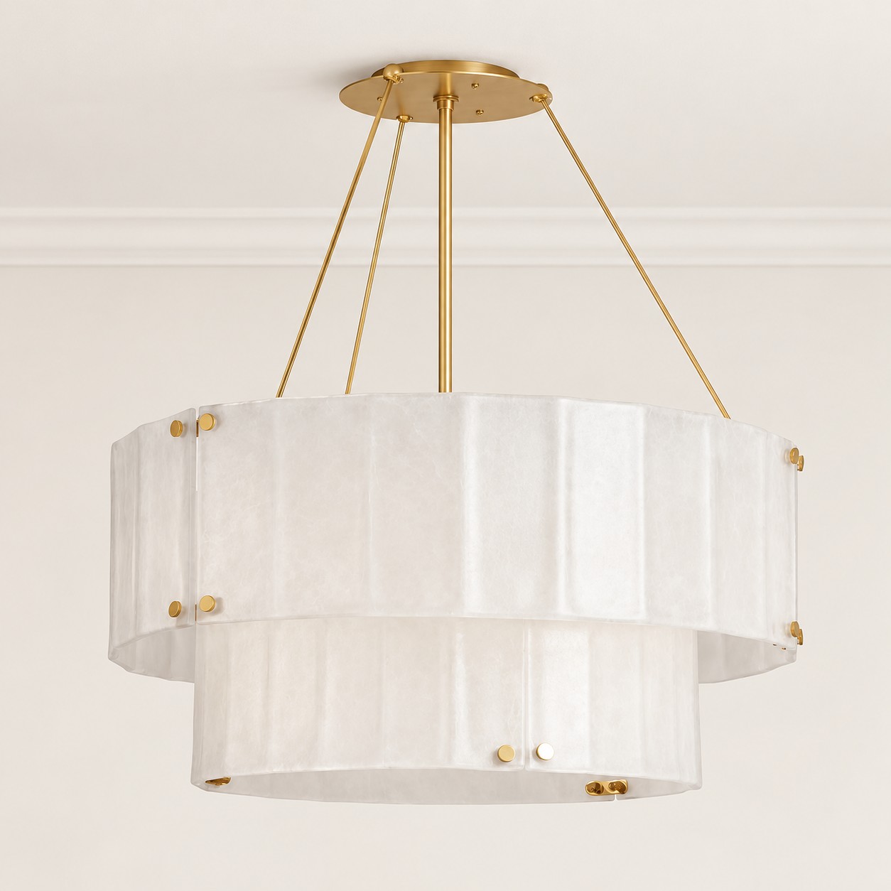 Willam 2 Tier Crystal Chandelier - XYlight