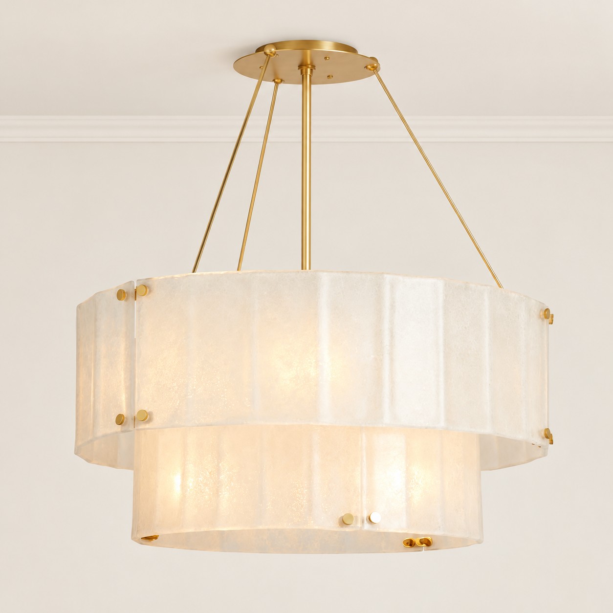 Willam 2 Tier Crystal Chandelier - XYlight