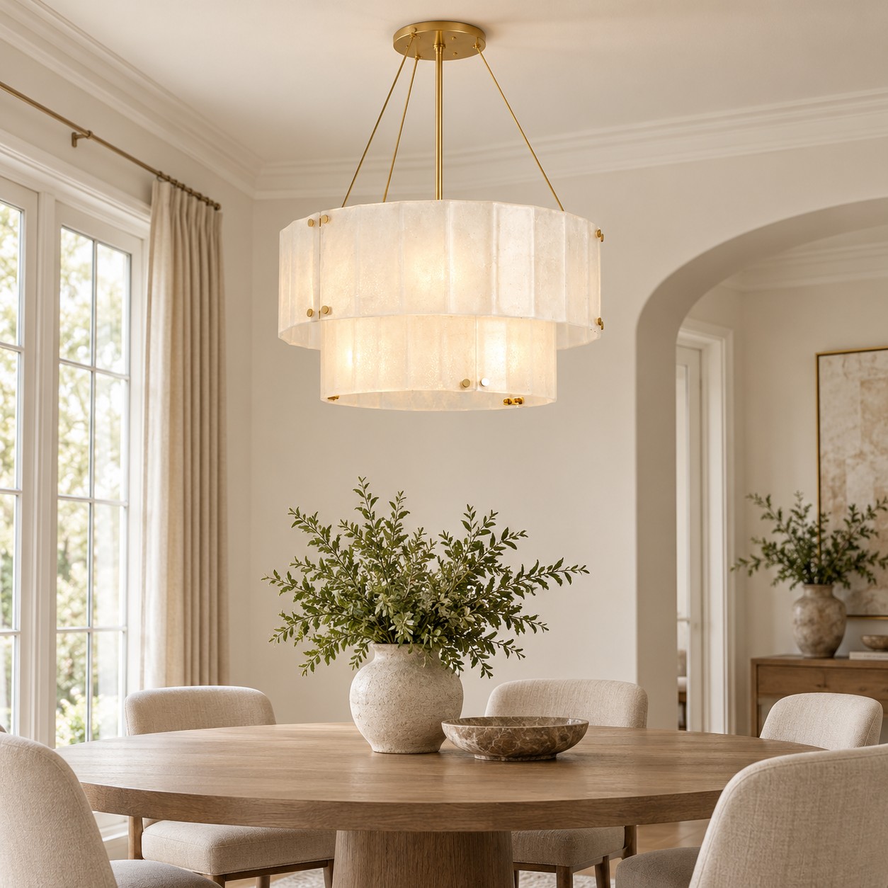 Willam 2 Tier Crystal Chandelier - XYlight
