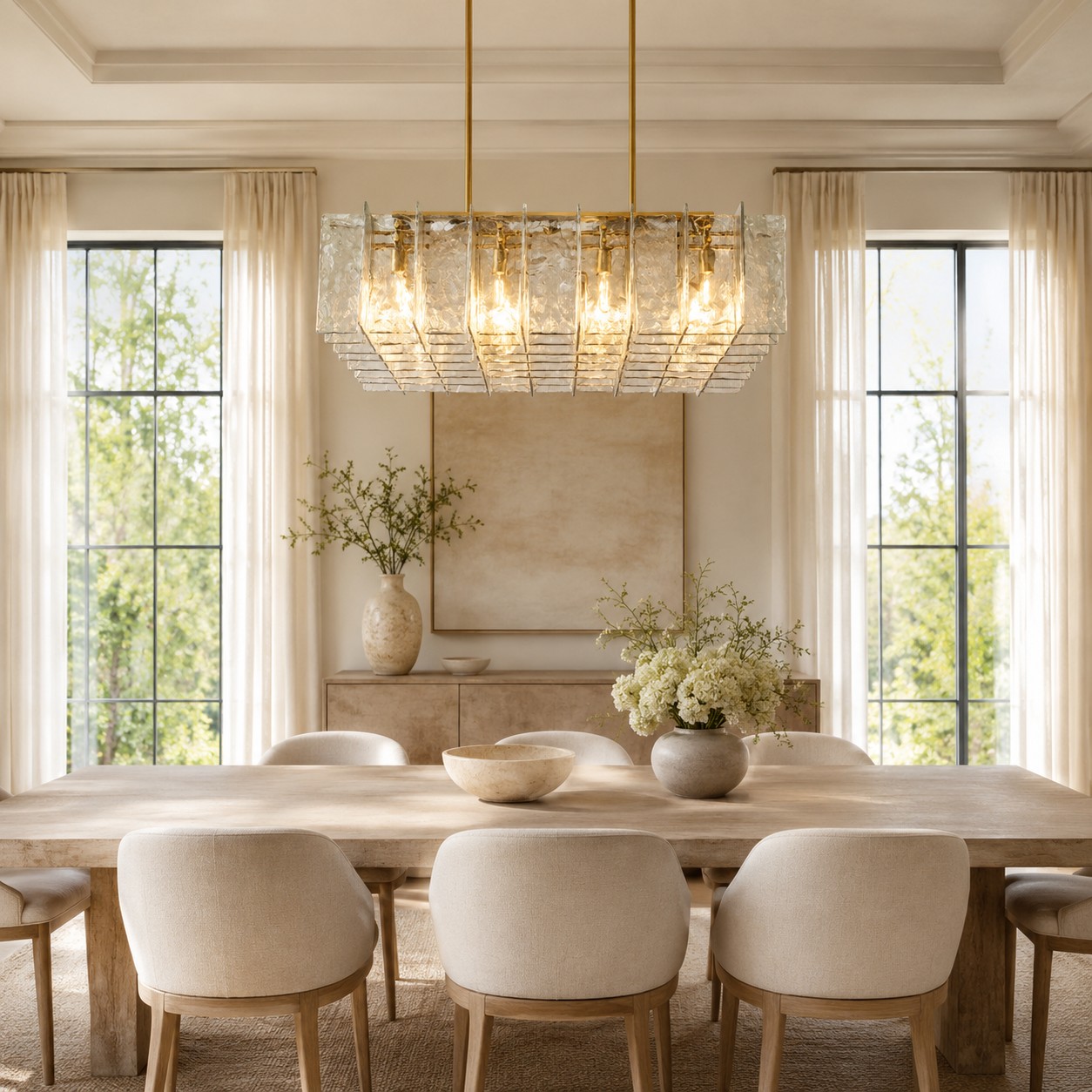 Yammy Square Chandelier - XYlight